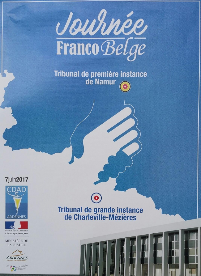 Une délégation de magistrats belges ce mercredi à Charleville-Mézières !