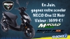Un scooter offert par M Road Moto et Moto Axxe