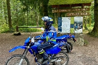 La gendarmerie des Ardennes se dote de motos tout-terrain 