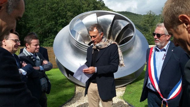 Revin : le directeur de la centrale hydraulique quitte le département. 