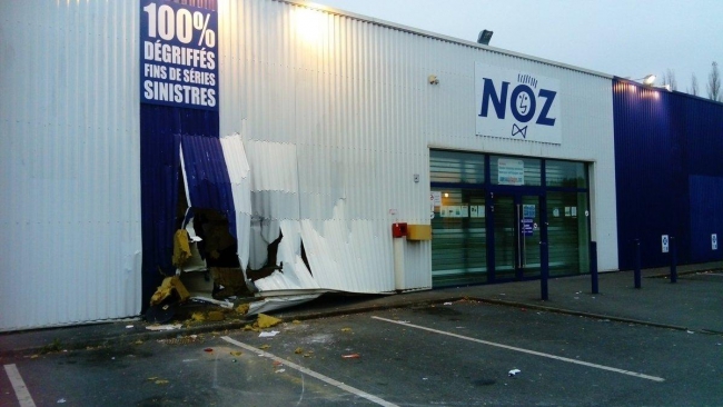 Sedan : Le magasin Noz cambriolé