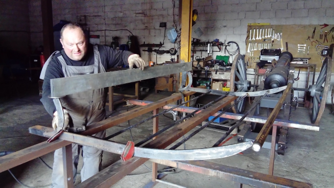 La ferronnerie d'art travaillée à l'ancienne dans le Vouzinois