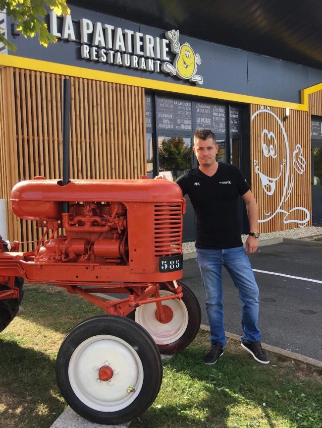 Charleville-Mézières : l'ardennais Nicolas Kanikowski reprend le restaurant " La  Pataterie " avec la volonté de travailler en circuit court. 