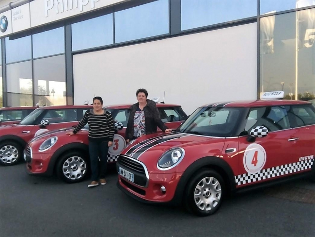 L'auto-école Nassau, première auto-école dans les Ardennes à rouler en Mini Cooper