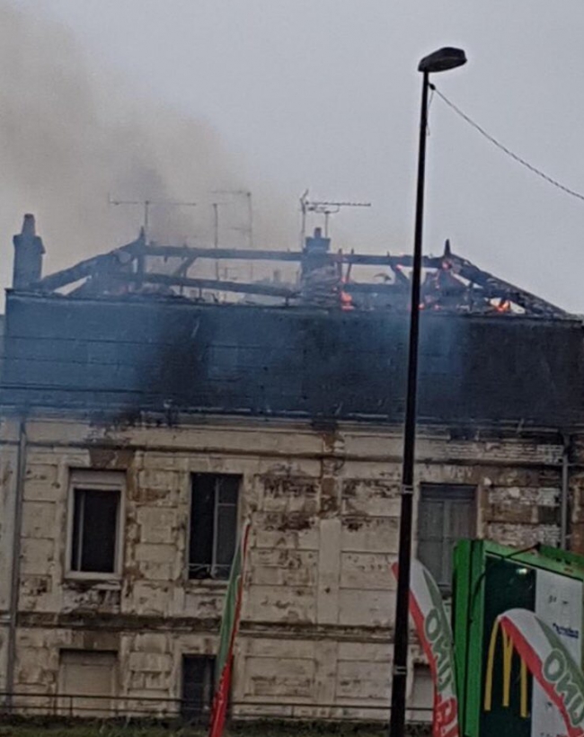 Immeuble incendié avenue d'Arches à Charleville-Mézières : L' expert attendu ce vendredi. 