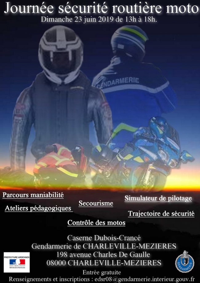 Journée du deux-roues motorisé par la gendarmerie