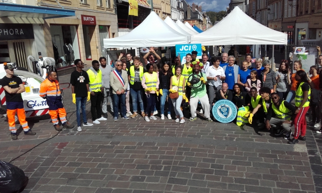 La Jeune Chambre Économique des Ardennes organisera le World Clean Up Day en septembre prochain à Charleville-Mézières