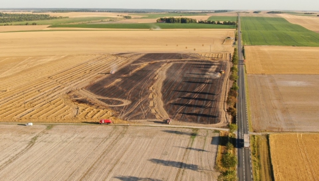 3 hectares ravagés par les flammes sur la commune de Senuc 