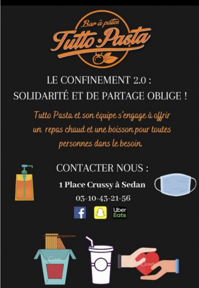 A Sedan ,  les frères Beddiaf offrent le couvert aux plus démunis. 