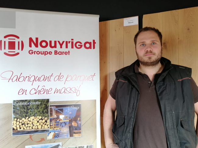 Nouyrigat, fabricant de parquet en chêne massif dans les Ardennes, une petite entreprise qui ne connaît pas la crise