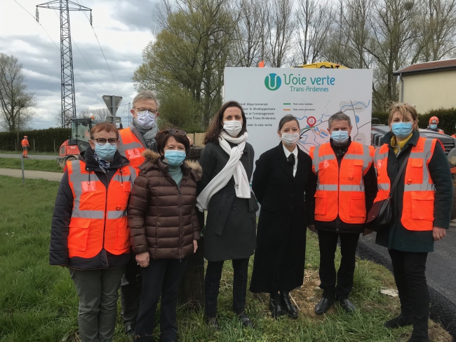 L’aménagement vers l’Est de la Voie verte Trans-Ardennes terminé 