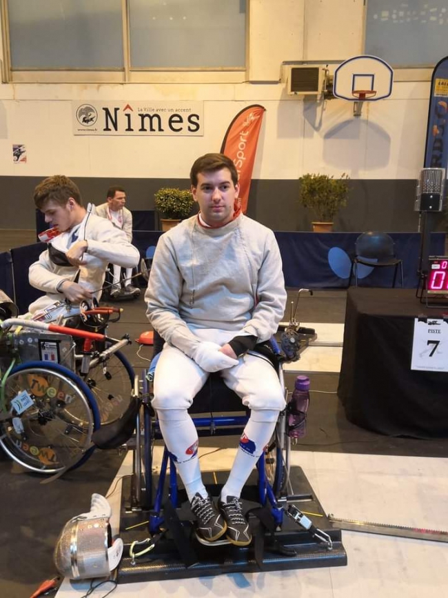 Un jeune escrimeur ardennais espère participer aux Jeux olympiques 2024 à Paris