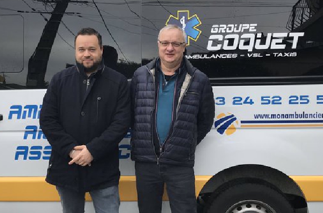 Hausse des prix des carburants : « Le groupe des ambulances Coquet va devoir débourser 120 000 euros de plus par an  » indique son gérant. 