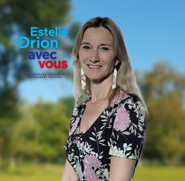 Estelle Drion, candidate de la Majorité Présidentielle dans la 3ème circonscription des Ardennes