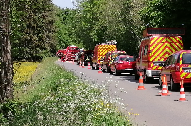 Accident de Pouru Saint-Rémy, quels sont les moyens mis en place par les pompiers sur ce genre d'intervention pour secourir  les victimes ?