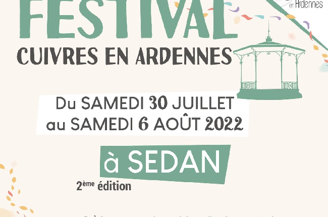 Deuxième édition du festival Cuivres en Ardennes à Sedan