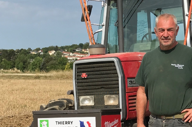Le Sedanais Thierry Bosserelle termine 12é au championnat du monde de labour en Irlande 