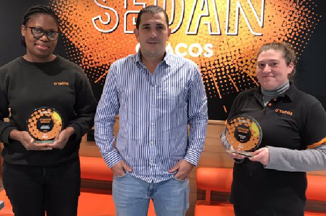 Les restaurants O’Tacos des Ardennes primés à la convention mondiale de la marque 