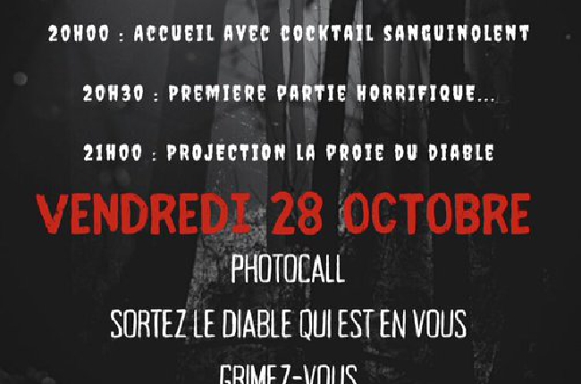 Halloween : soirée Devil Night au cinéma Métropolis de Charleville-Mézières 