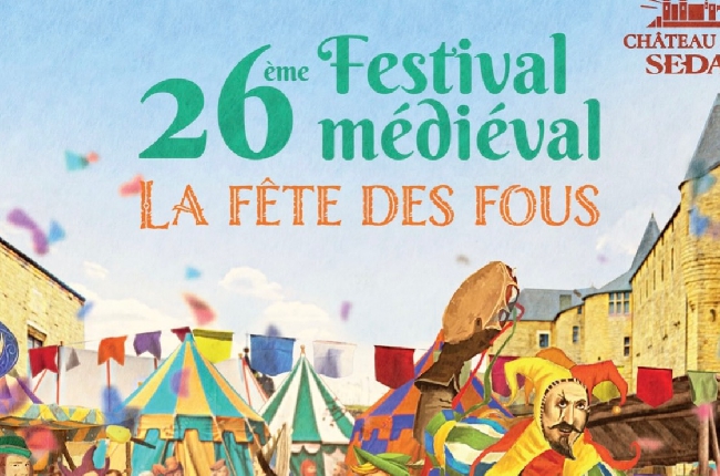 26ème édition du Festival Médiéval ce week-end, sur le thème de La Fête des Fous