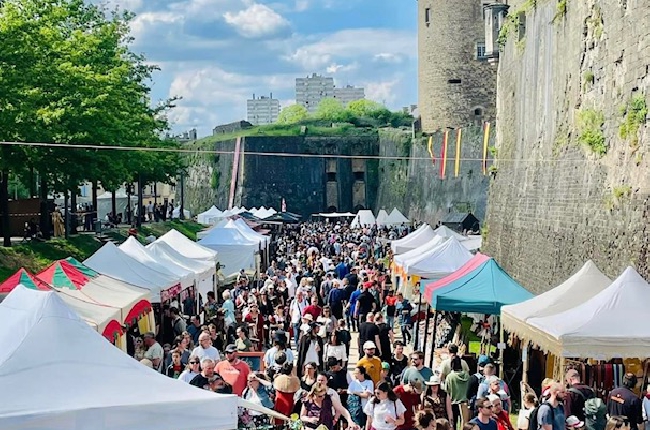 Nouveau record d'affluence pour le Festival Médiéval de Sedan ce week-end