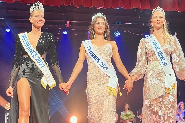 Sedan : La couronne de Miss Ardennes 2023 revient à la Carolo Camille Louis Jospeh 