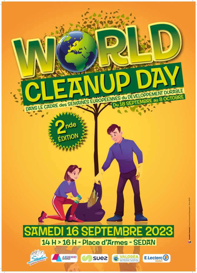Suez s’engage pour le World Clean Up Day à Sedan, pour la deuxième année consécutive