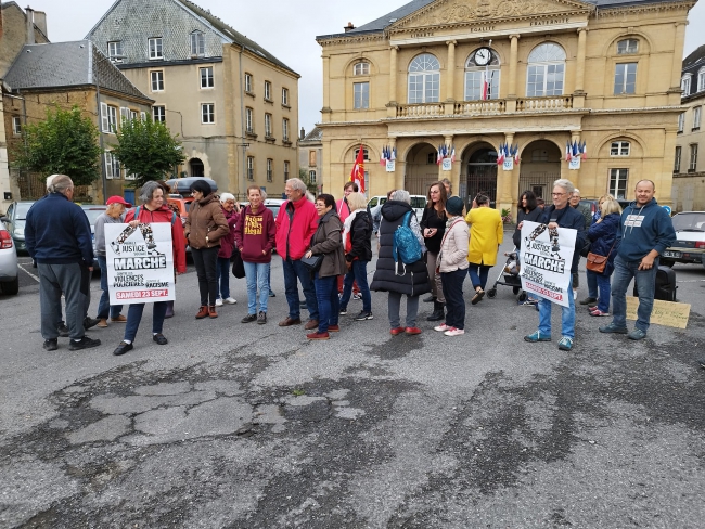 Mobilisation nationale contre les violences policières : Une quarantaine de manifestants, seulement, rassemblés à Sedan