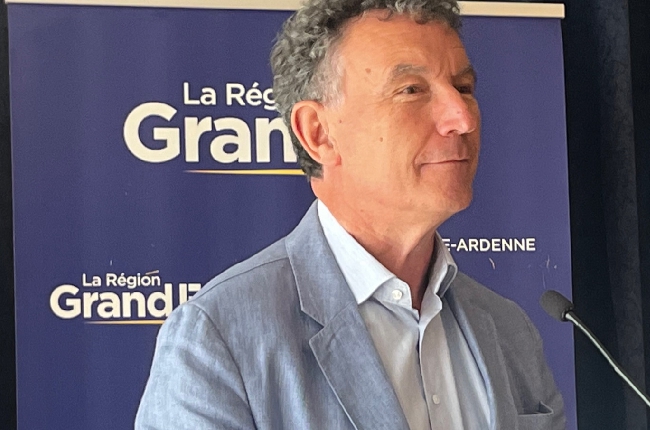 Le président de la région Grand Est, Franck Leroy  de passage dans les Ardennes la semaine prochaine 