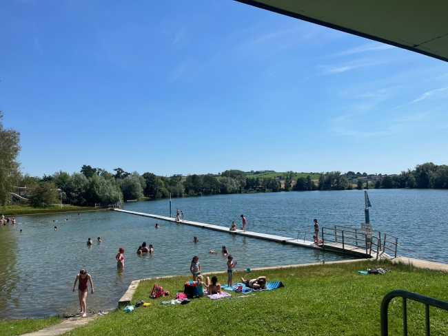 Baignade surveillée ouverte au Lac de Douzy  