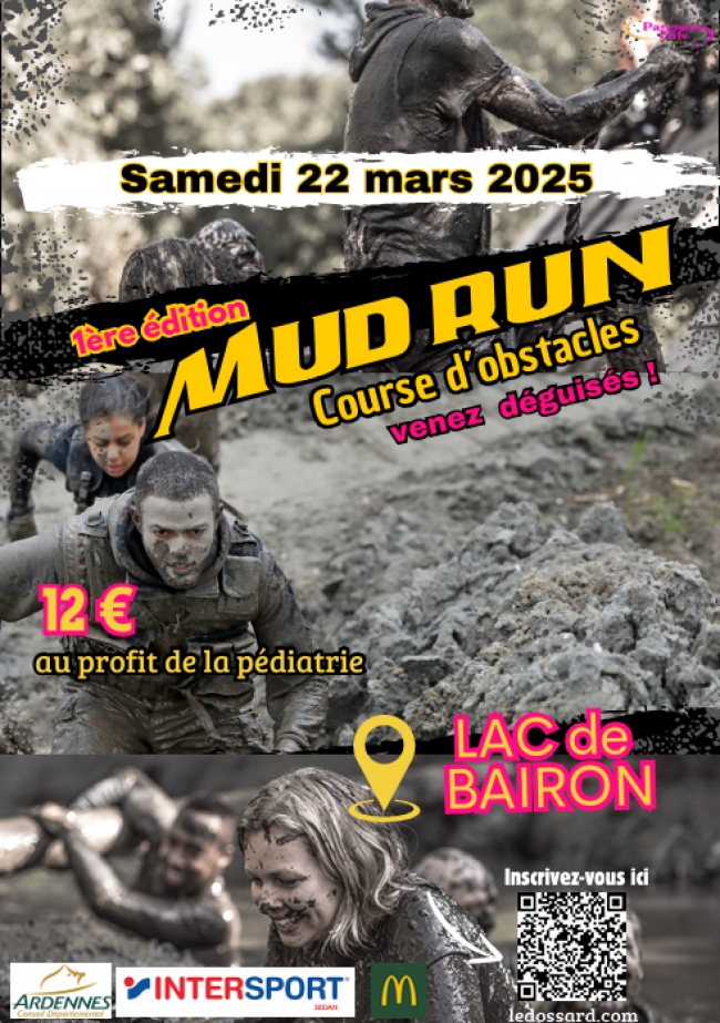Quatre étudiantes organisent, le 22 mars, la MUD RUN, une course d'obstacles, dans l'eau et la boue, au profit de la pédiatrie de Sedan