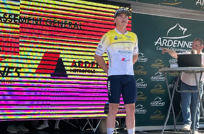 Circuit des Ardennes ( 3è étape )  : Brady Gilmore (Israel-Premier Tech Academy)  s'empare du maillot jaune   