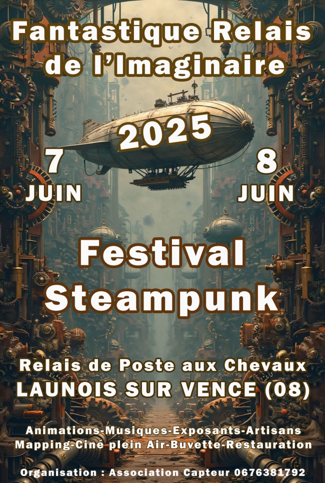La 6ème édition du Fantastique Relais de l'Imaginaire, c'est ce week-end,à Launois-sur-Vence