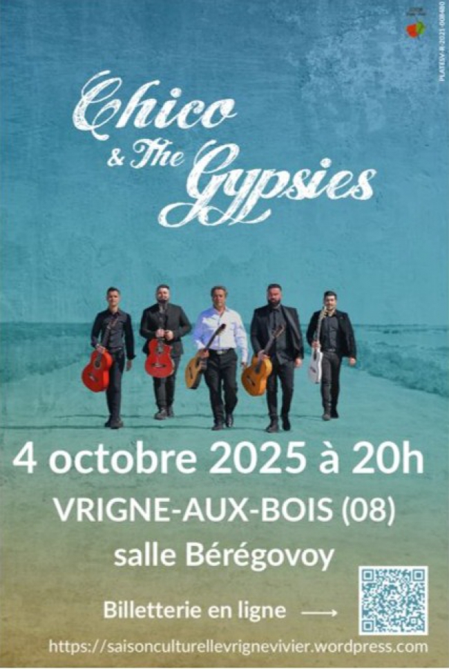 Événement dans les Ardennes, Chico et les Gypsies en concert à Vrigne-aux-Bois le 4 octobre prochain