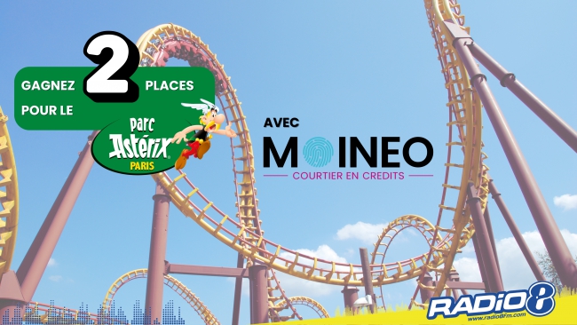 MOINEO Courtier en Crédits vous envoie au Parc Astérix !
