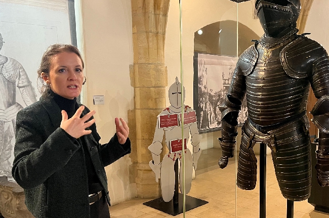 Les armures des princes de Sedan exposées au château fort de la ville