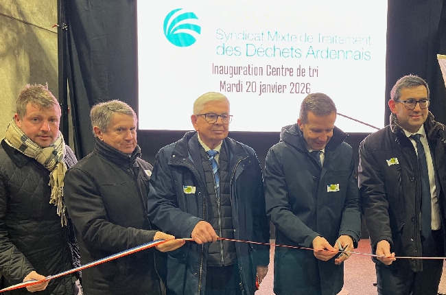 Valodéa : Inauguration du nouveau site de tri des déchets à Charleville-Mézières