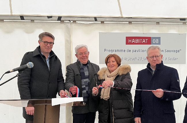 Sedan : le bailleur Habitat 08 livre 7 nouveaux pavillons 