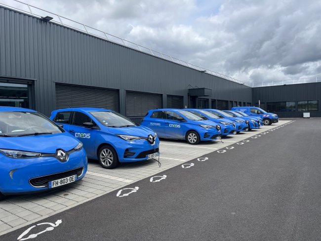 Enedis inaugure ses nouveaux locaux " La Croisette"  à La Francheville 