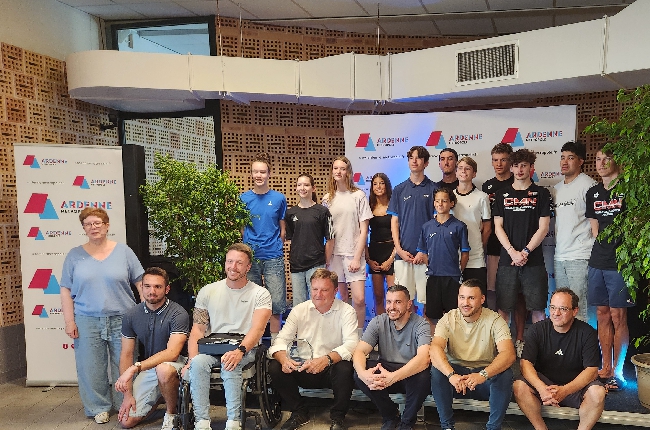 Ardenne Métropole aux côtés de ses sportifs de haut niveau 