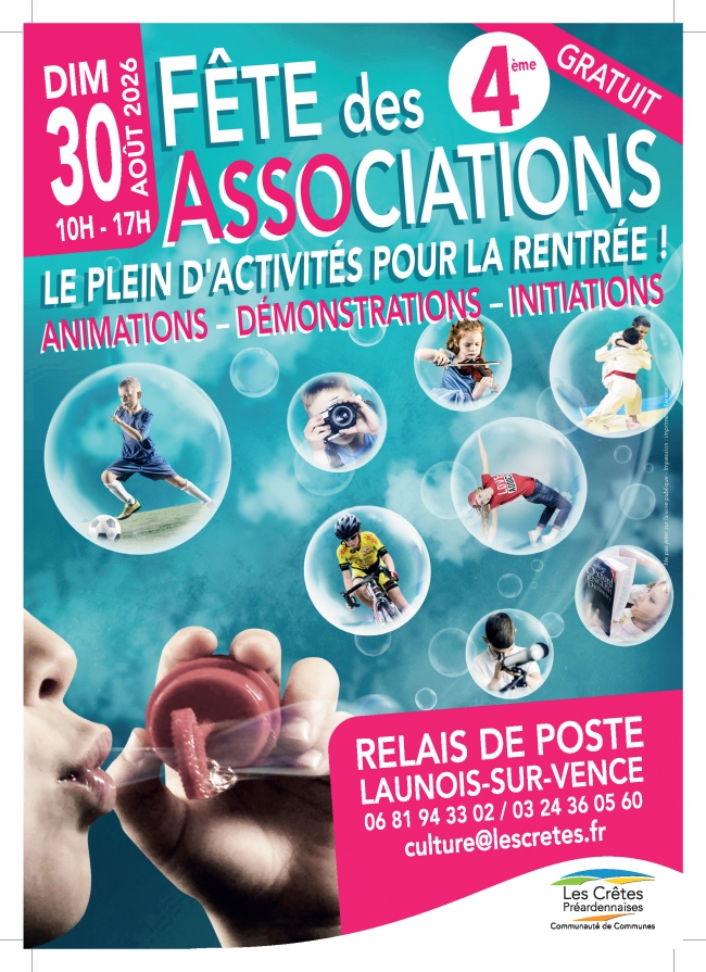 Ardennes : 4e Fête des associations des Crêtes ce dimanche 30 août