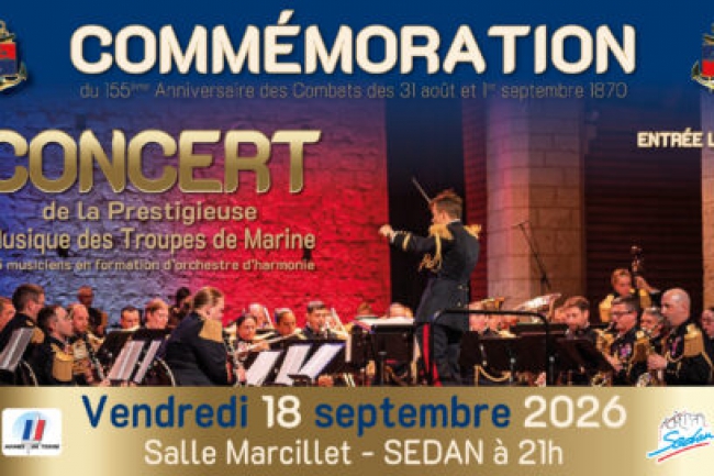 Ardennes : Commémorations des Troupes de Marine  Sedan 